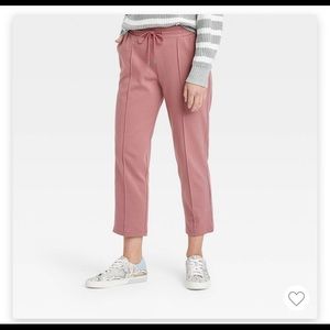 A new day knit drawstring ankle Pants